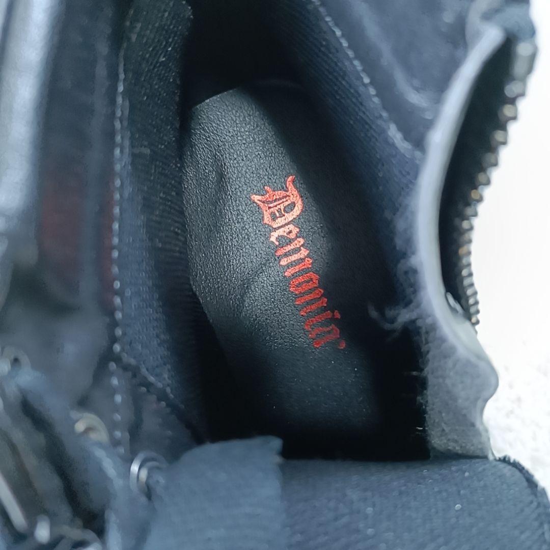 新品✨DEMONIA ウェッジソールブーツ 厚底スニーカー STOMP-10