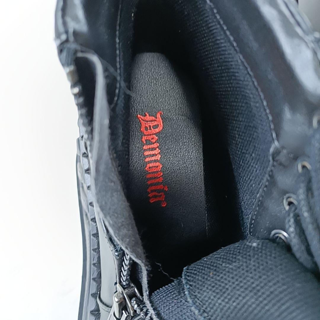 新品✨DEMONIA ウェッジソールブーツ 厚底スニーカー STOMP-10