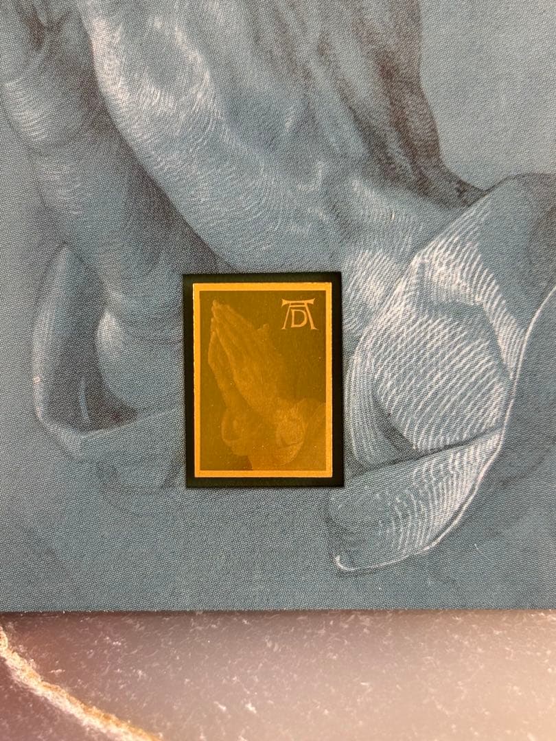 【純金】祈りの手 1/1000oz Fin Gold チャド共和国 インゴット