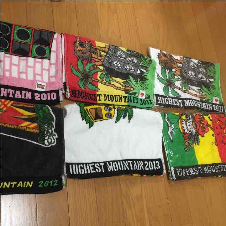 ハイエストマウンテン ライブタオル highest mountain
