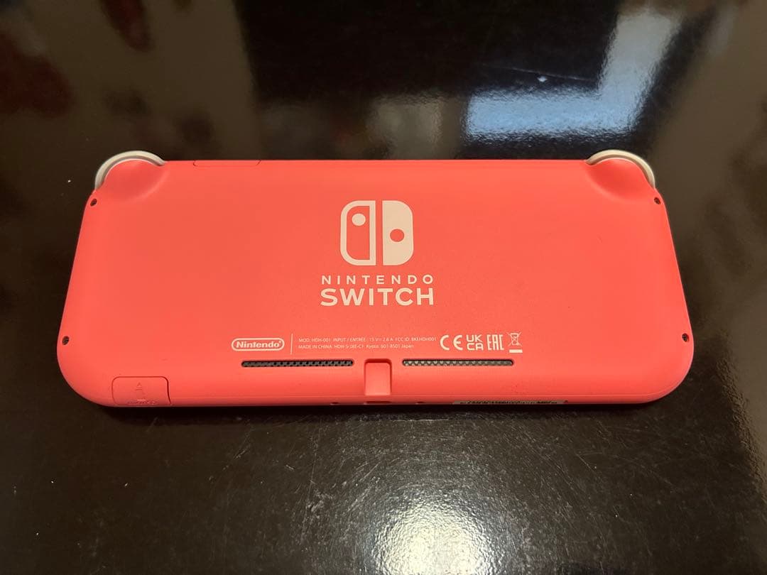 Switch Lite コーラルピンク 箱付き 充電器付き