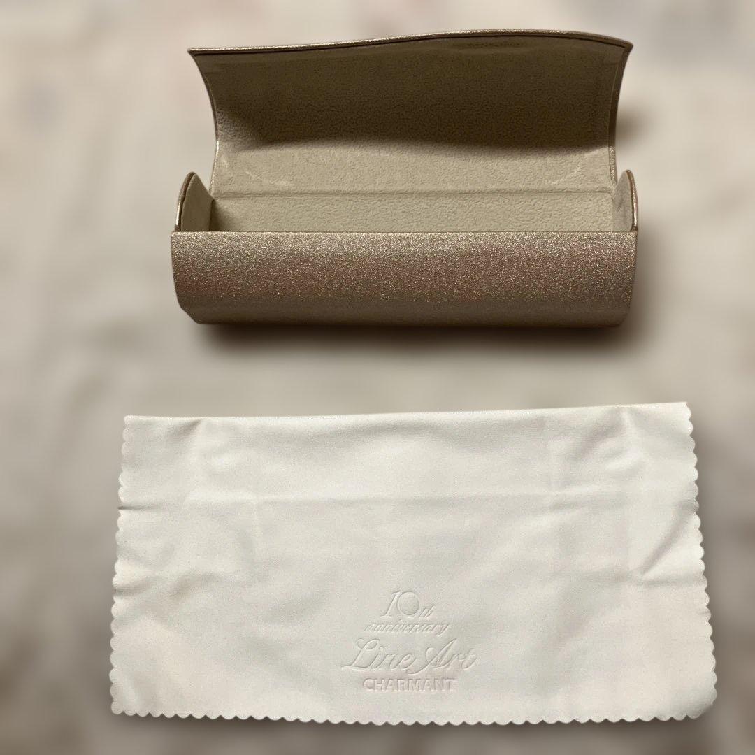 Line Art ラインアート　メガネケース　10周年のメガネ拭き