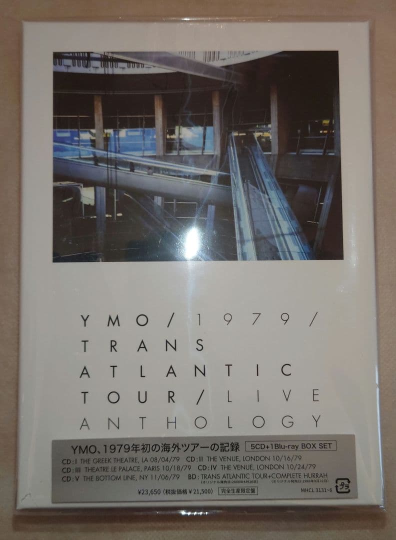 YMO 1979 TRANS ATLANTIC TOUR LIVE 限定盤