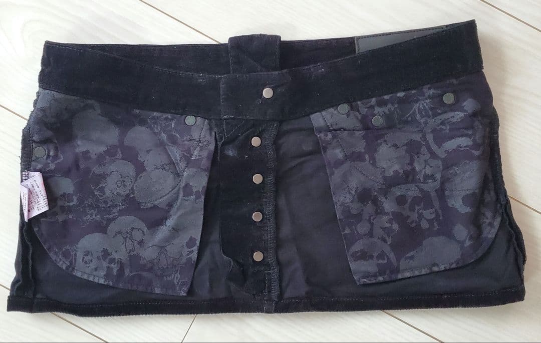 LGB　ルグランブルー　ミニスカート　コーデュロイ