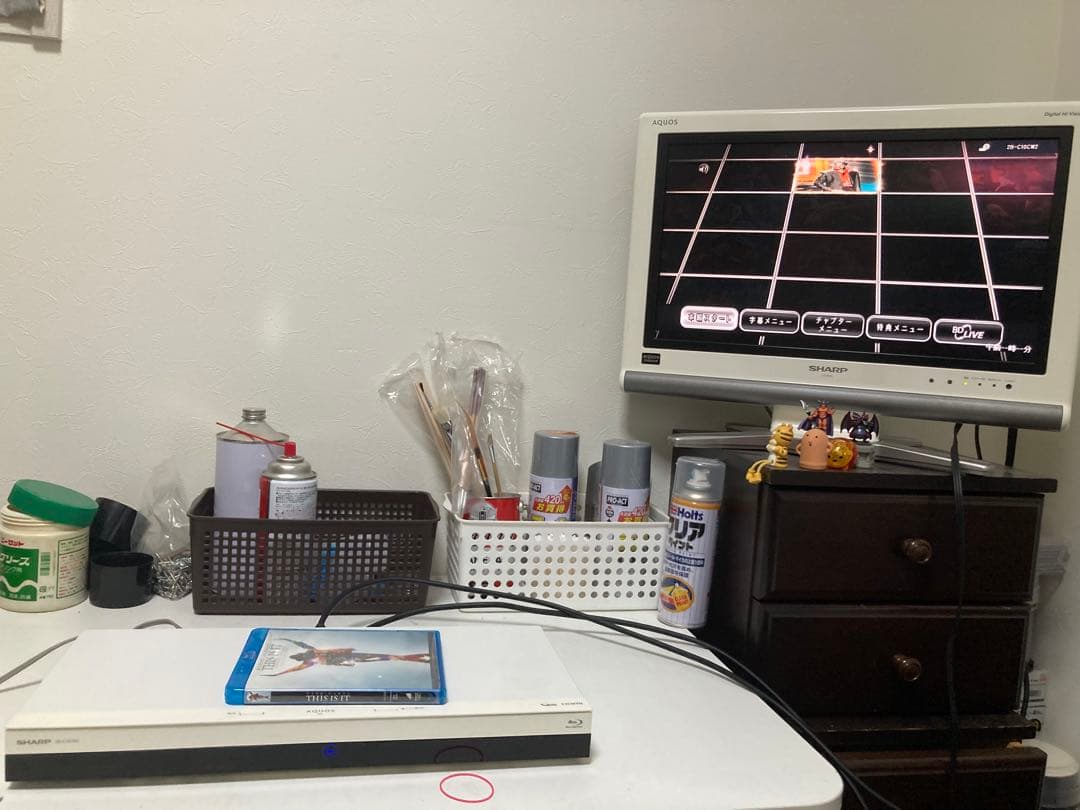 E) SHARP AQUOSブルーレイレコーダー 2B-C10CW2 2020年