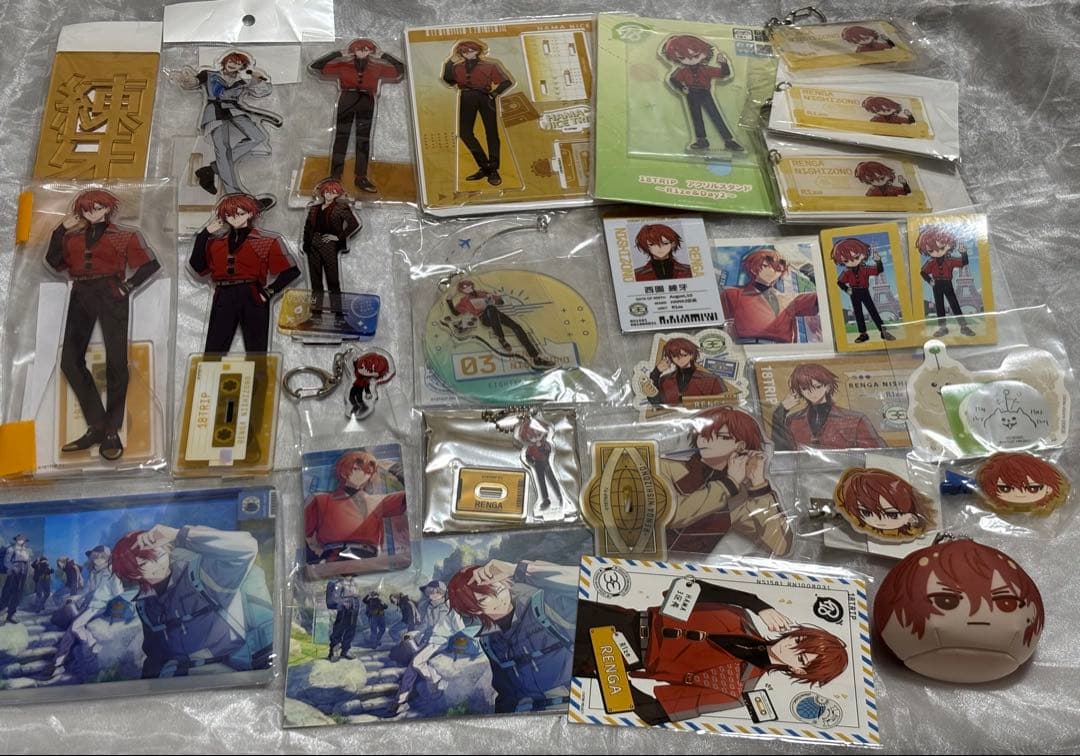 西園練牙 アクスタ ファンミ おまんじゅう ガチャ