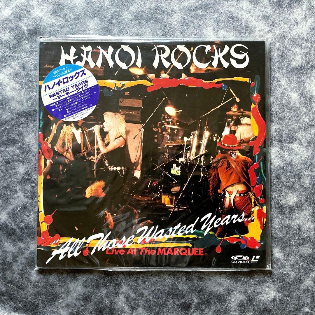 新品 ハノイ・ロックス HANOI ROCKS ～マーキー・ライヴ LD