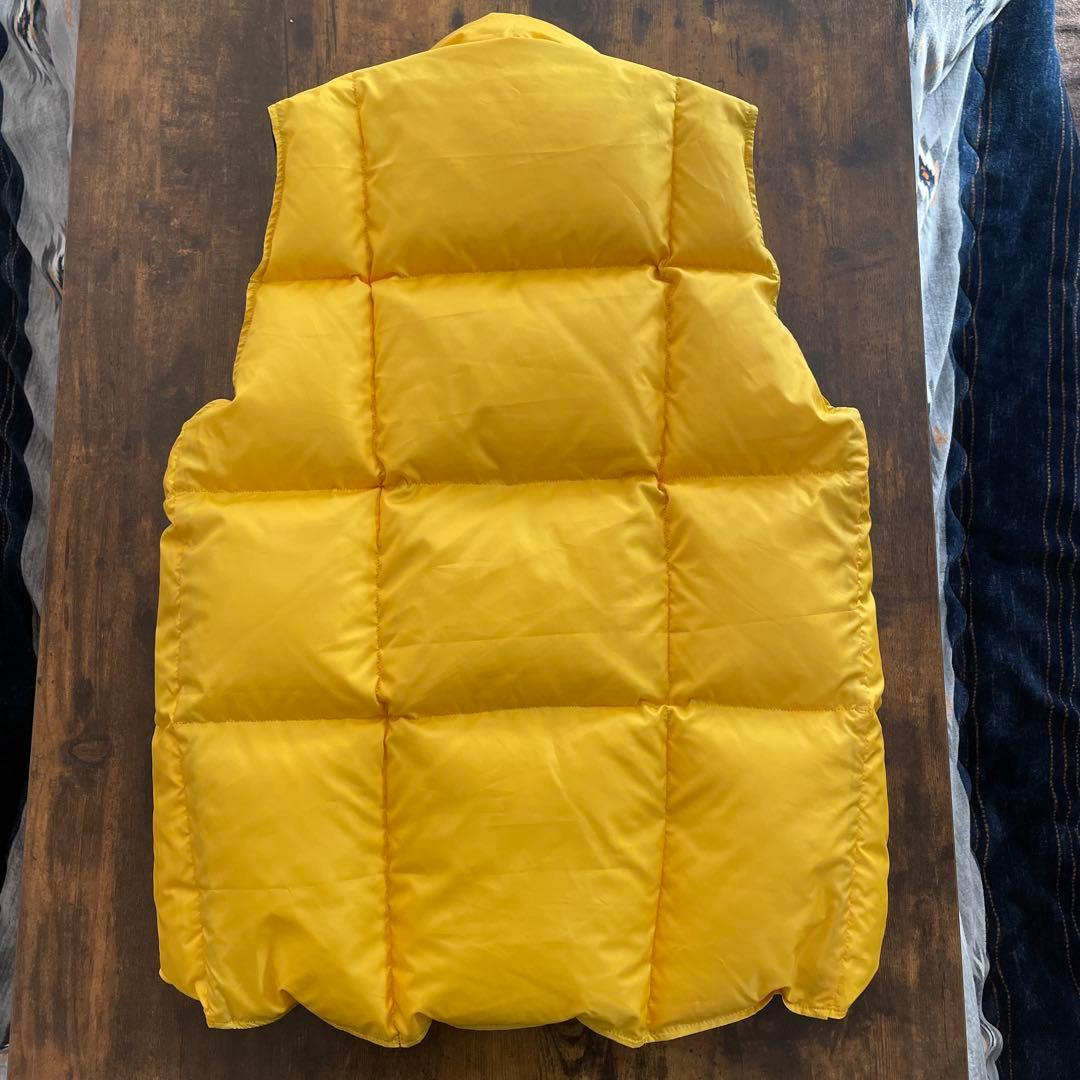 シェラデザイン　ビームスプラス別注　リバーシブルダウンベスト