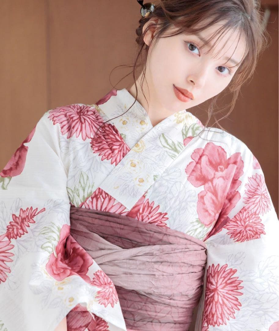 浴衣 Dita 大正ロマン牡丹寄せ 完売品♡