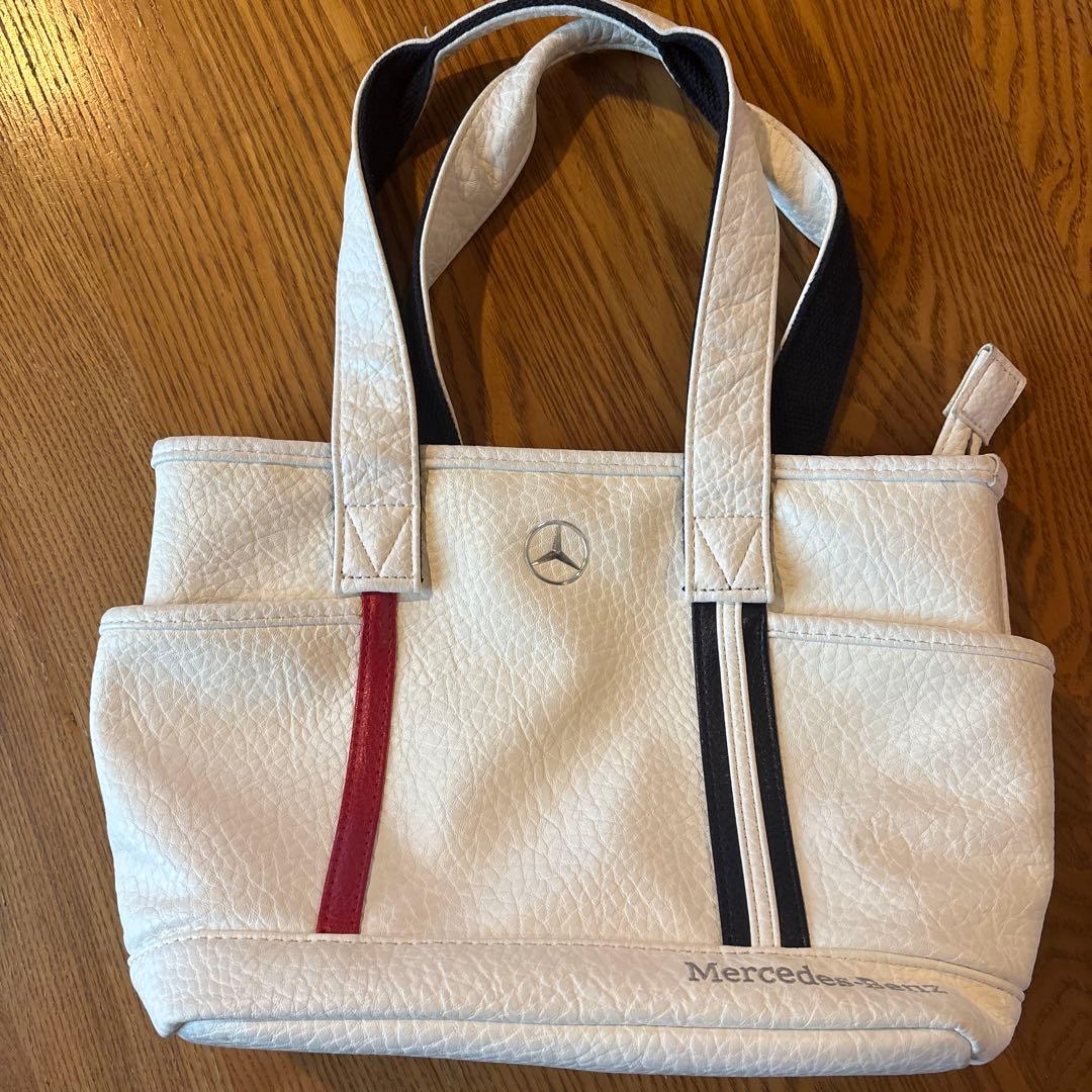 ベンツ　タイトリスト　ゴルフ　トートバッグ ホワイト