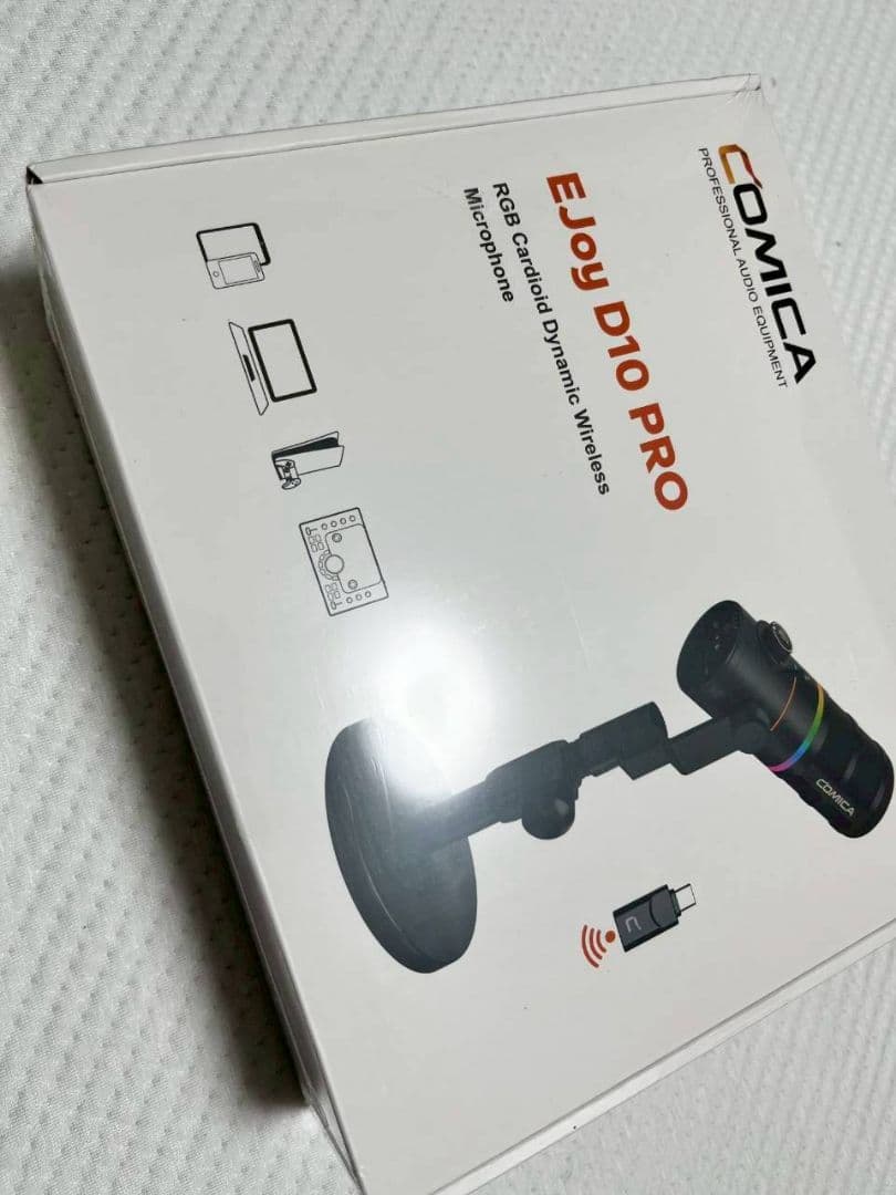 COMICA EJoy D10 PRO ダイナミックマイク ブラック