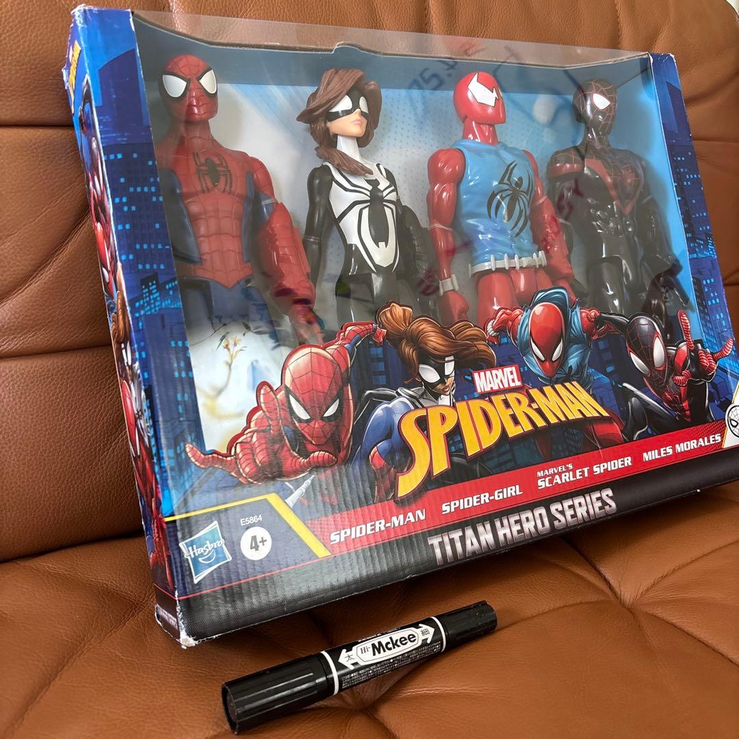 Hasbro Marvel スパイダーマン フィギュアセット　4体