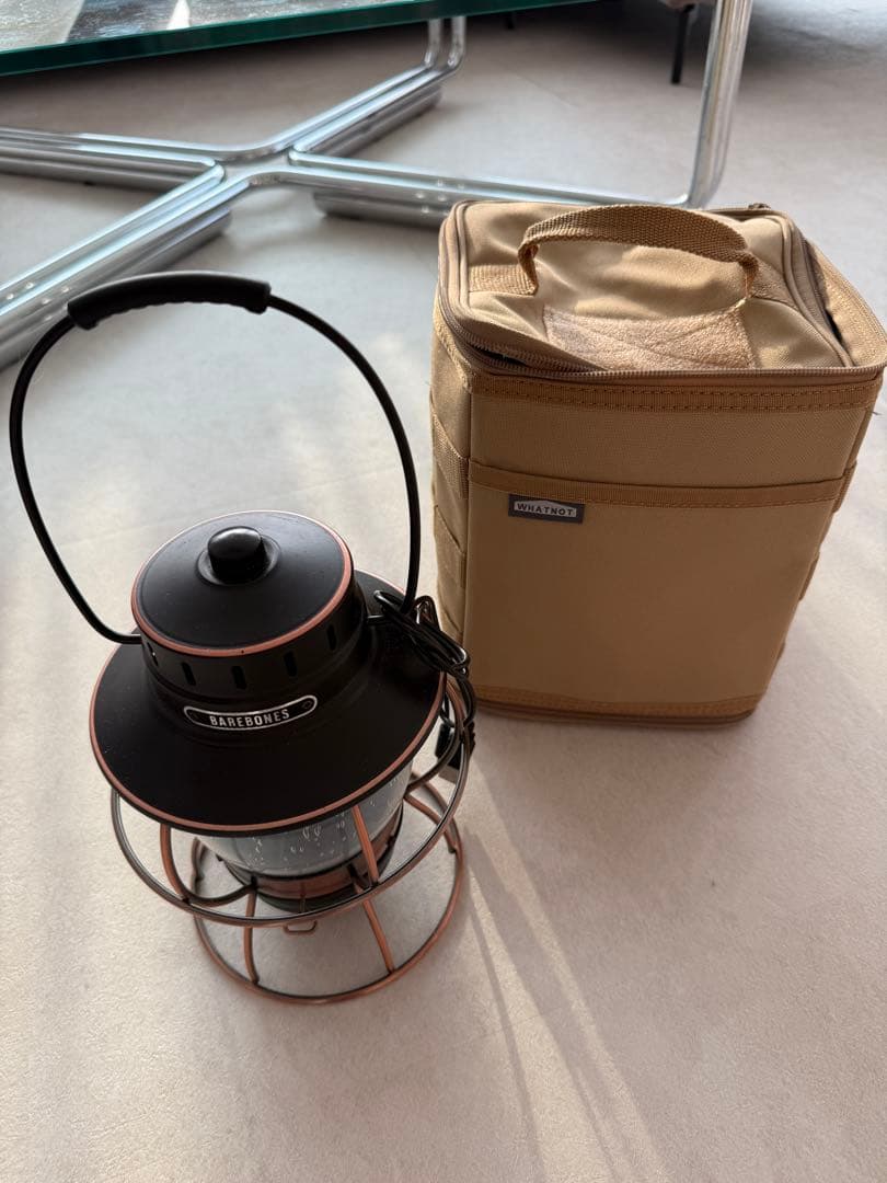 WHATNOT収納ケース＋ベアボーンズLEDランタンセット