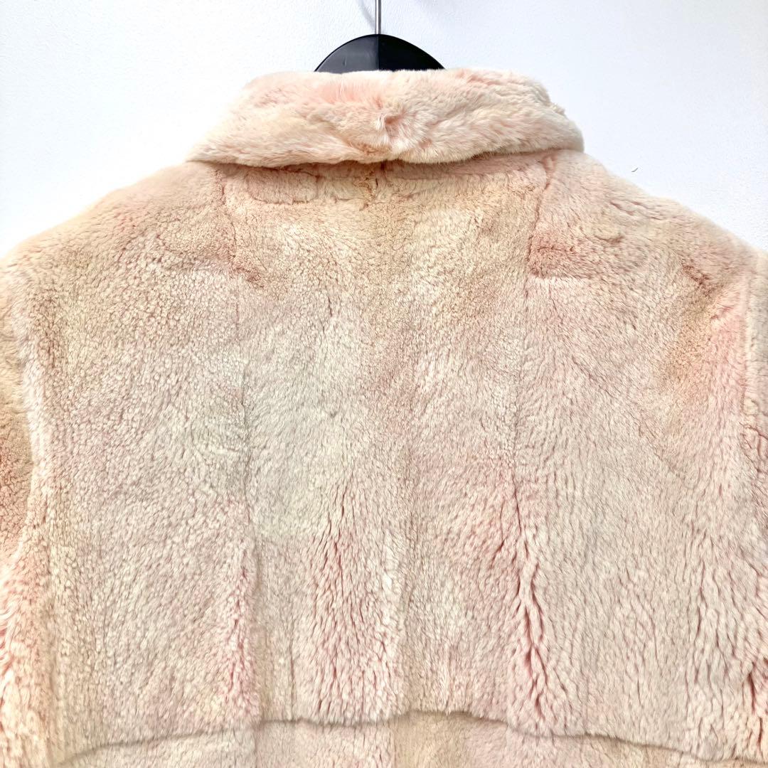 NORTH BEACH ノースビーチ ミンク ファー 毛皮 コート ピンク 韓国
