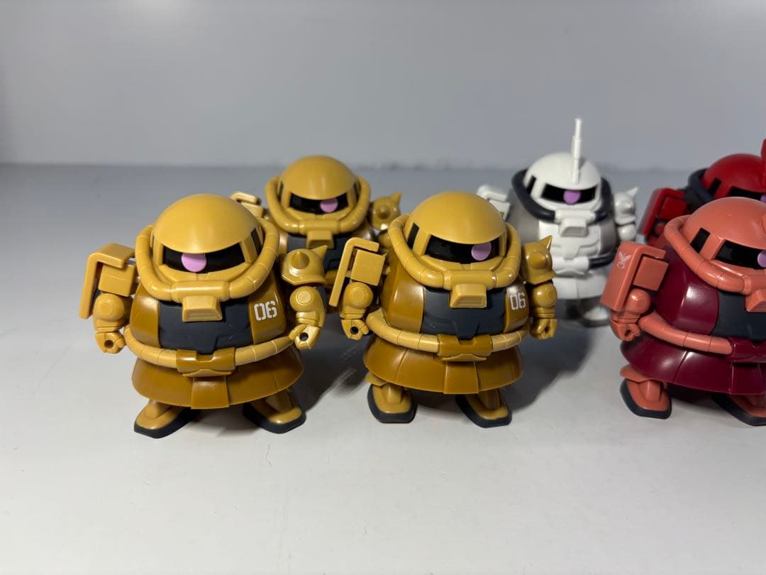 機動戦士ガンダム EXCEED MODEL SD-MS ザク 10体