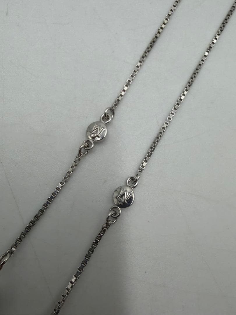 ミキモト メガネチェーン メガネストラップ レディース シルバー