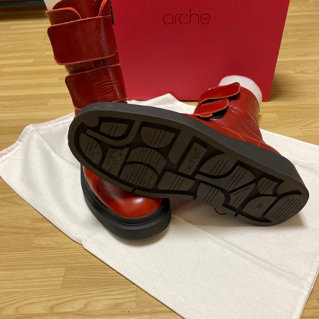 美品✨archeショートブーツ38
