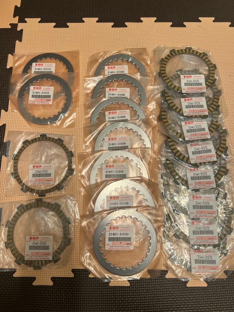 [出品1月末まで] GS1200ss 純正クラッチ板　19枚セット　油冷1200