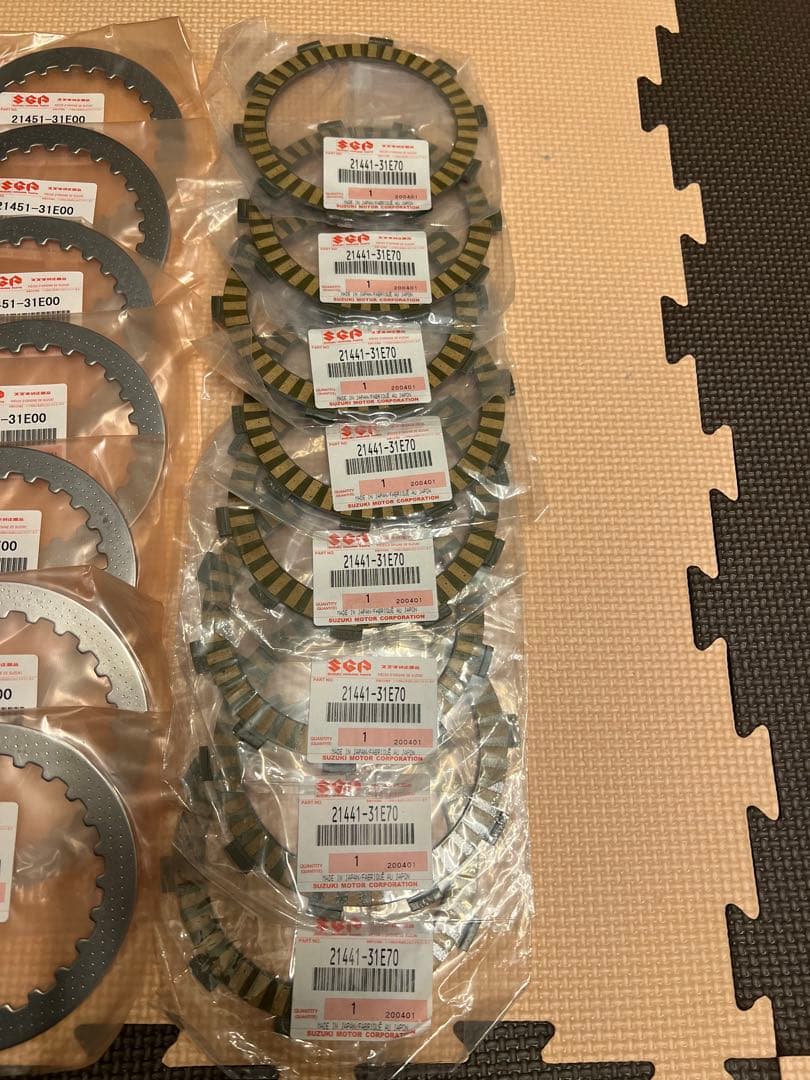 [出品1月末まで] GS1200ss 純正クラッチ板　19枚セット　油冷1200