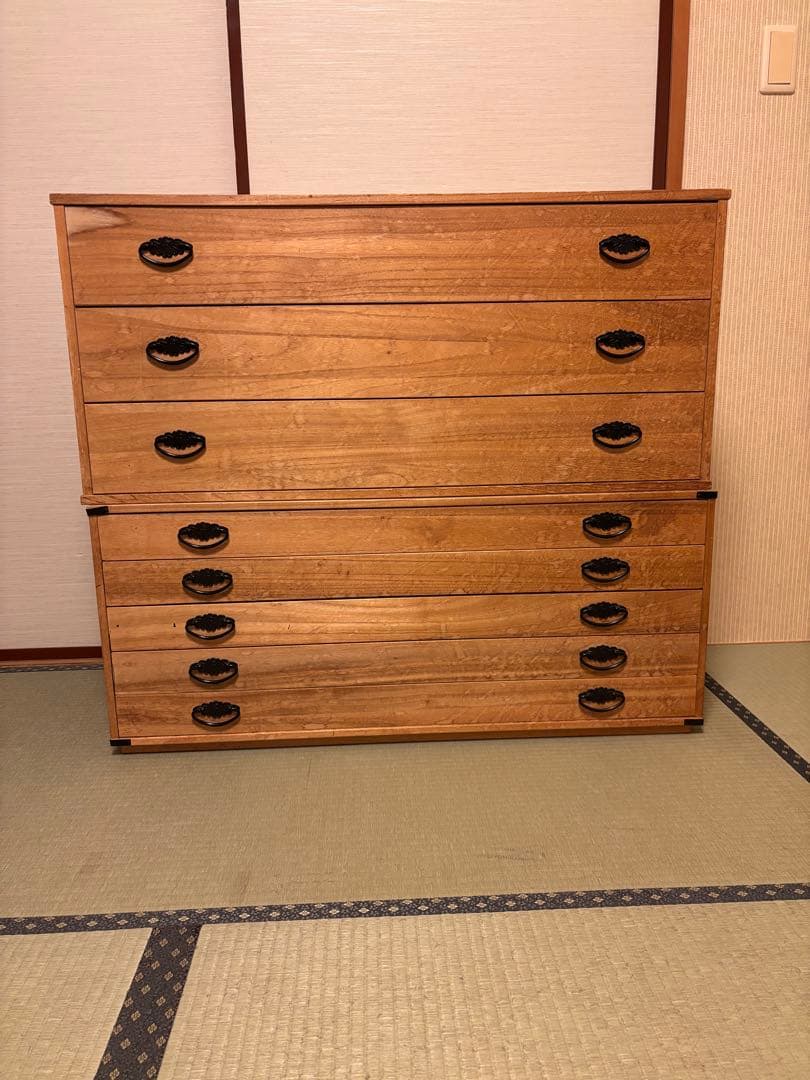 桐箪笥　3段　着物用