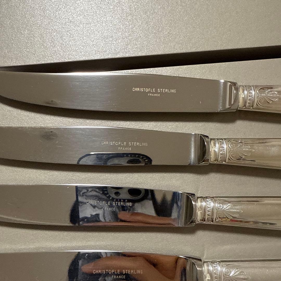 クリストフル スターリングシルバー マルメゾン テーブルサイズ 8点 フォーク