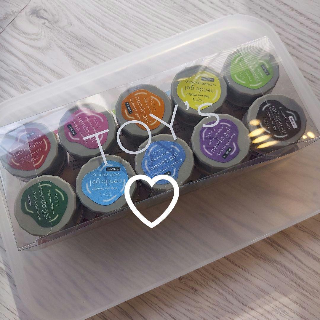 nendo gel 10色セット TOY'S　粘土ジェル　箱無し