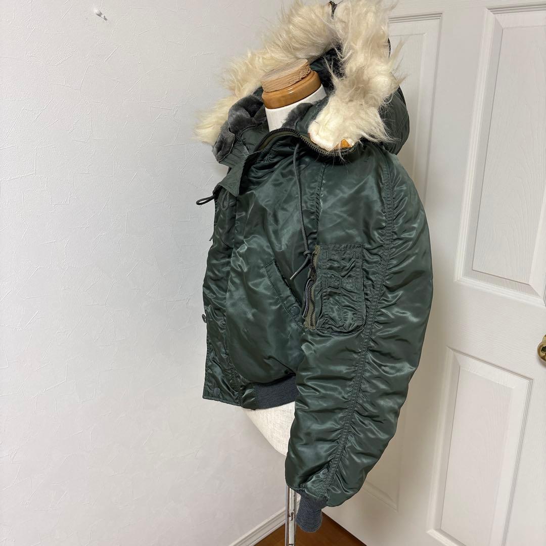 【米軍実物】70s alpha/アルファN-2B フライトジャケット M