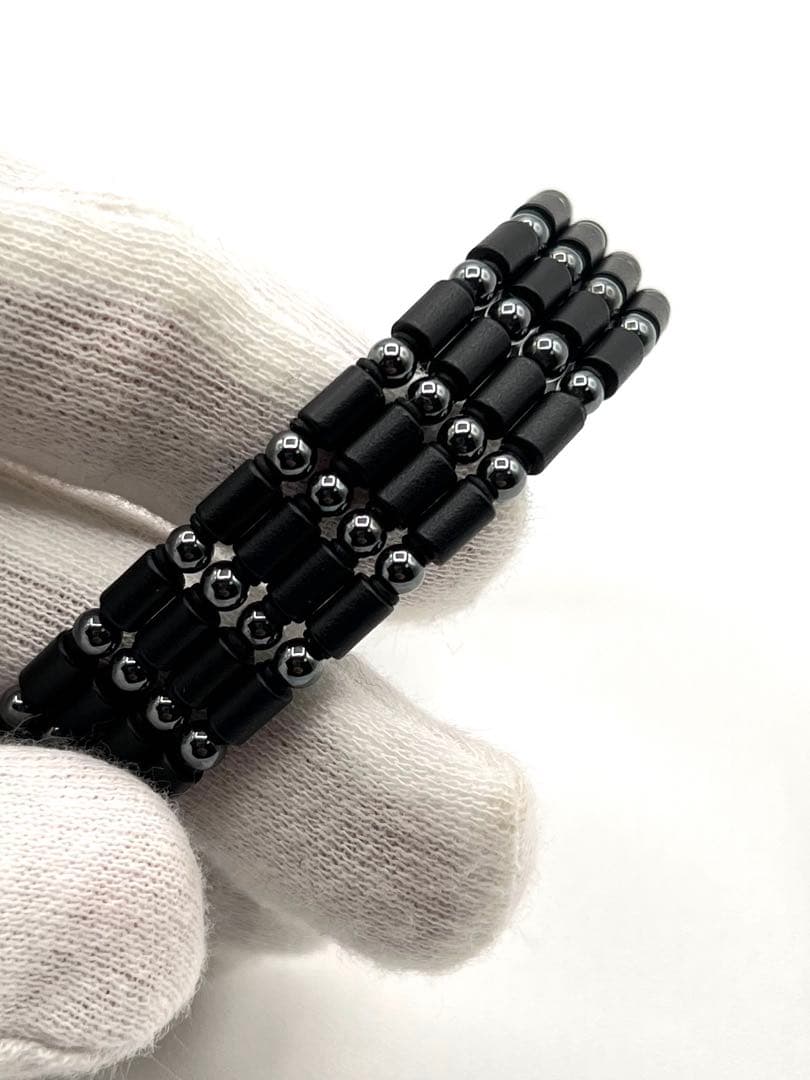 【コアフォース　COREFORCE ネックレス】磁器　黒　箱　保証書あり