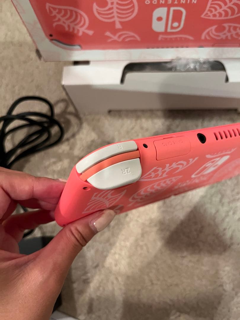 Nintendo Switch Lite 本体 どうぶつの森セットしずえアロハ柄