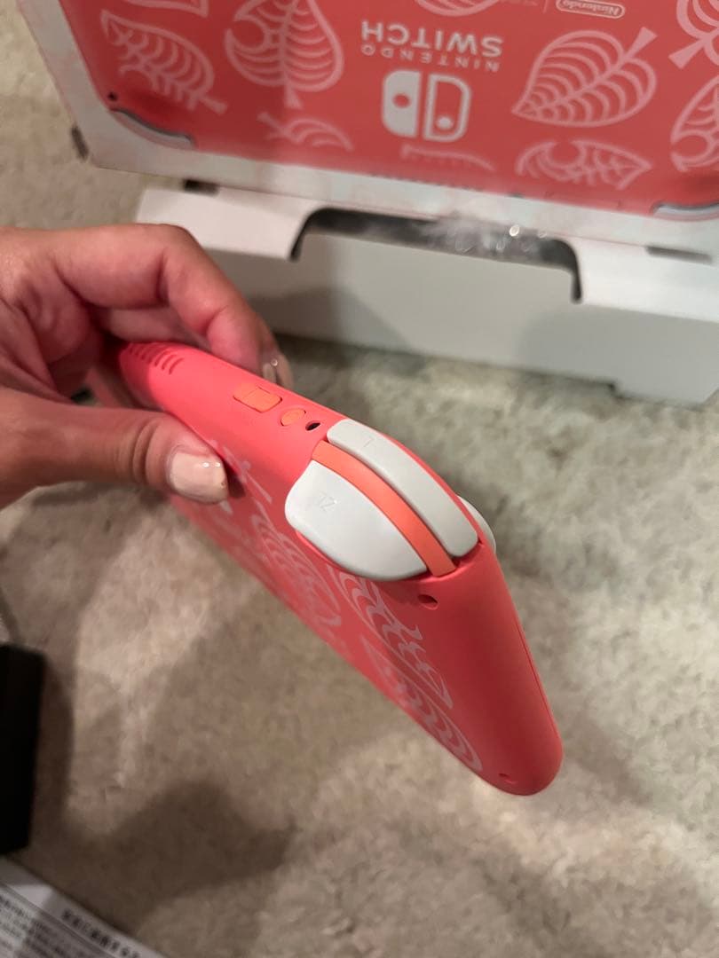 Nintendo Switch Lite 本体 どうぶつの森セットしずえアロハ柄