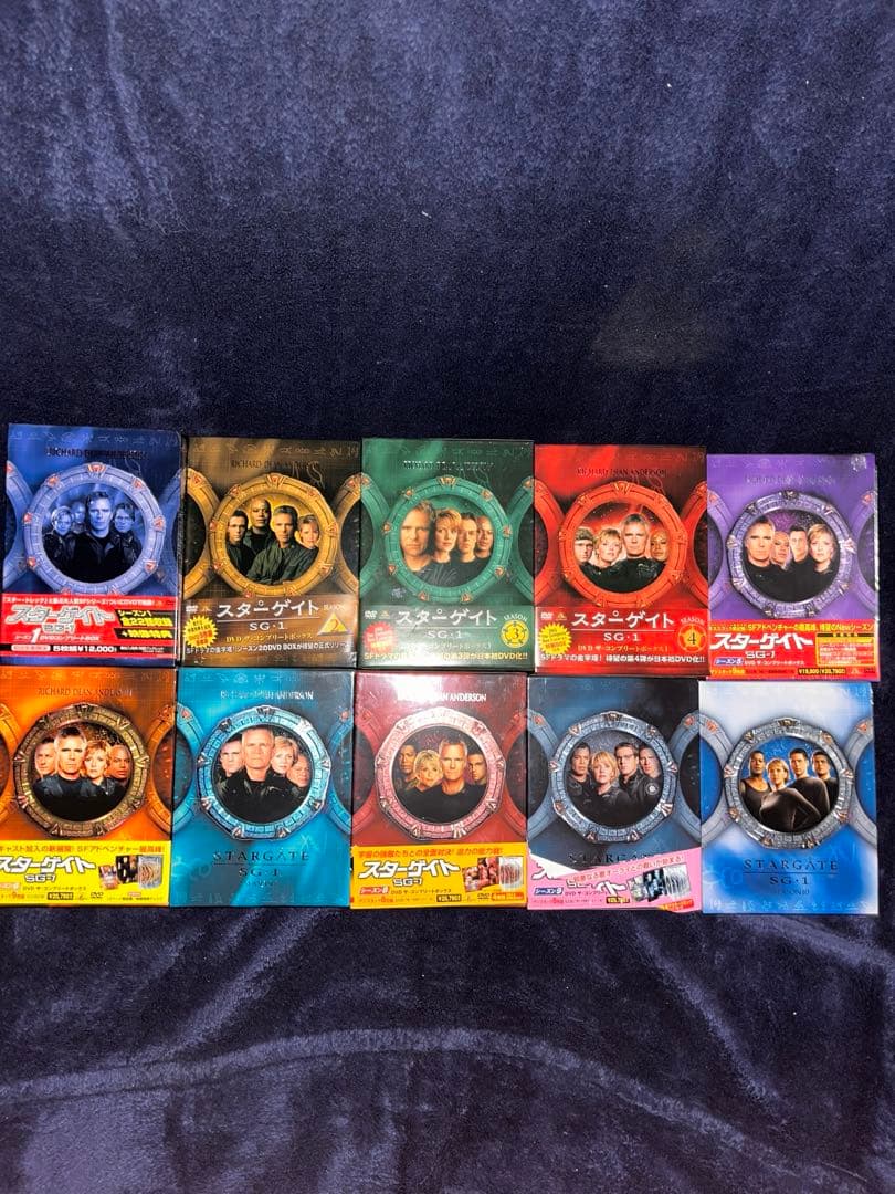 【大幅値下げ】スターゲイト　コンプリートボックス　SG-1 シーズン1〜10