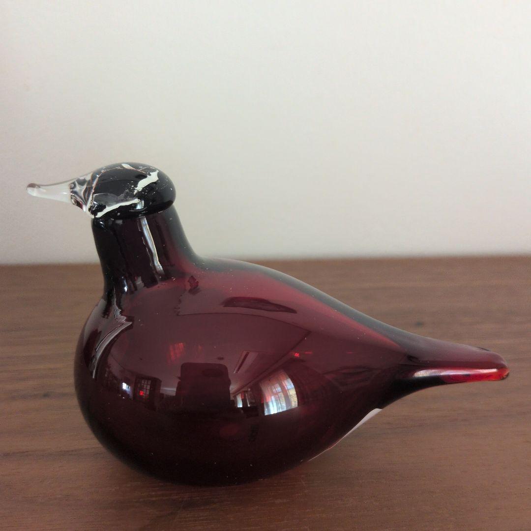 新品箱付＊＊オイバ・トイッカ ＊ガラスの鳥 コアジサシクランベリー