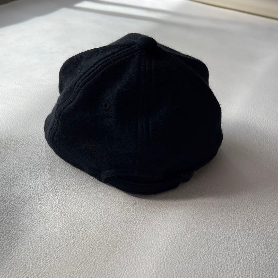 当時物 バイク カワサキ kawasaki ヴィンテージ 刺繍 ウールキャップ