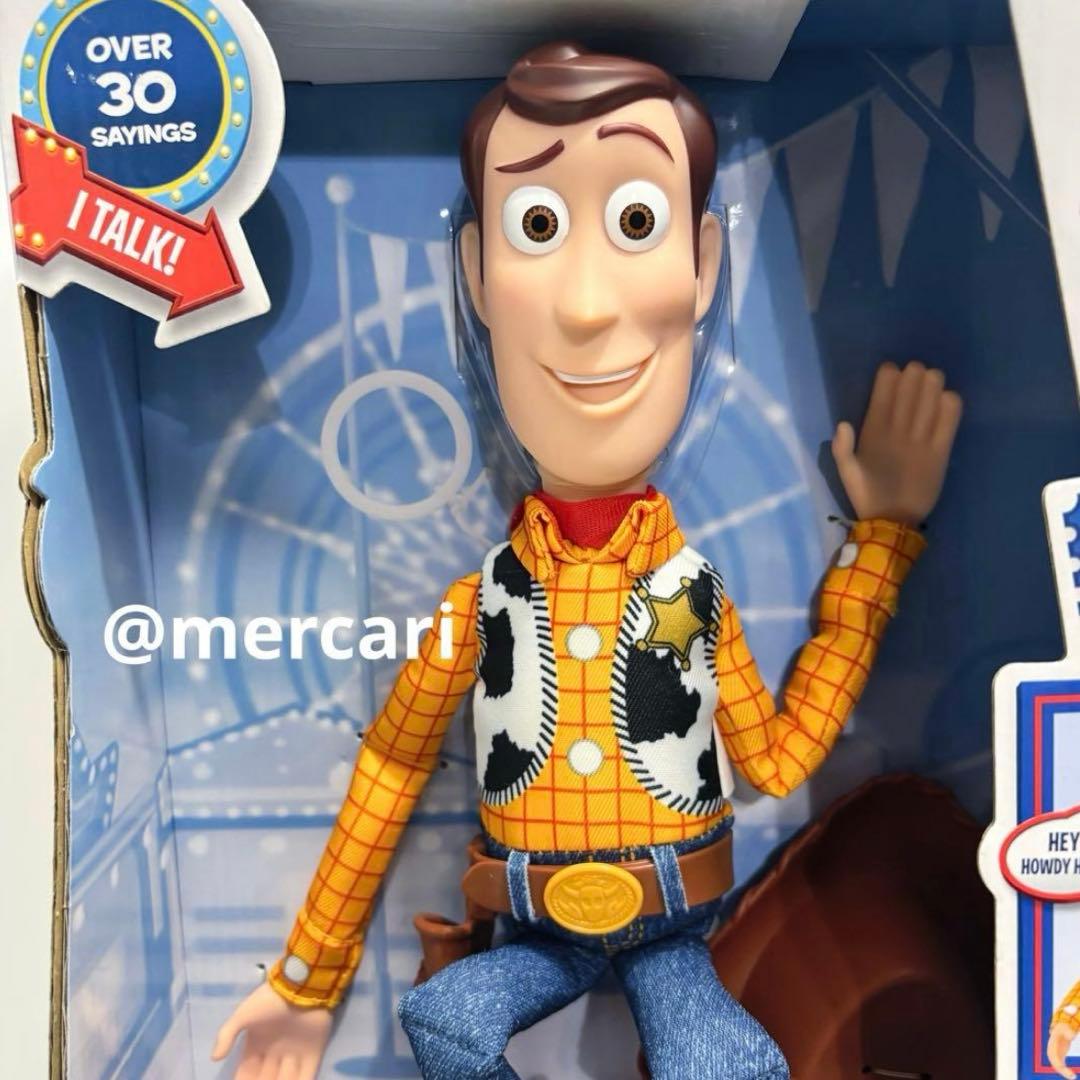 トイストーリー 4 ウッディ トーキングリアルサイズ ドール 新品 日本未発売