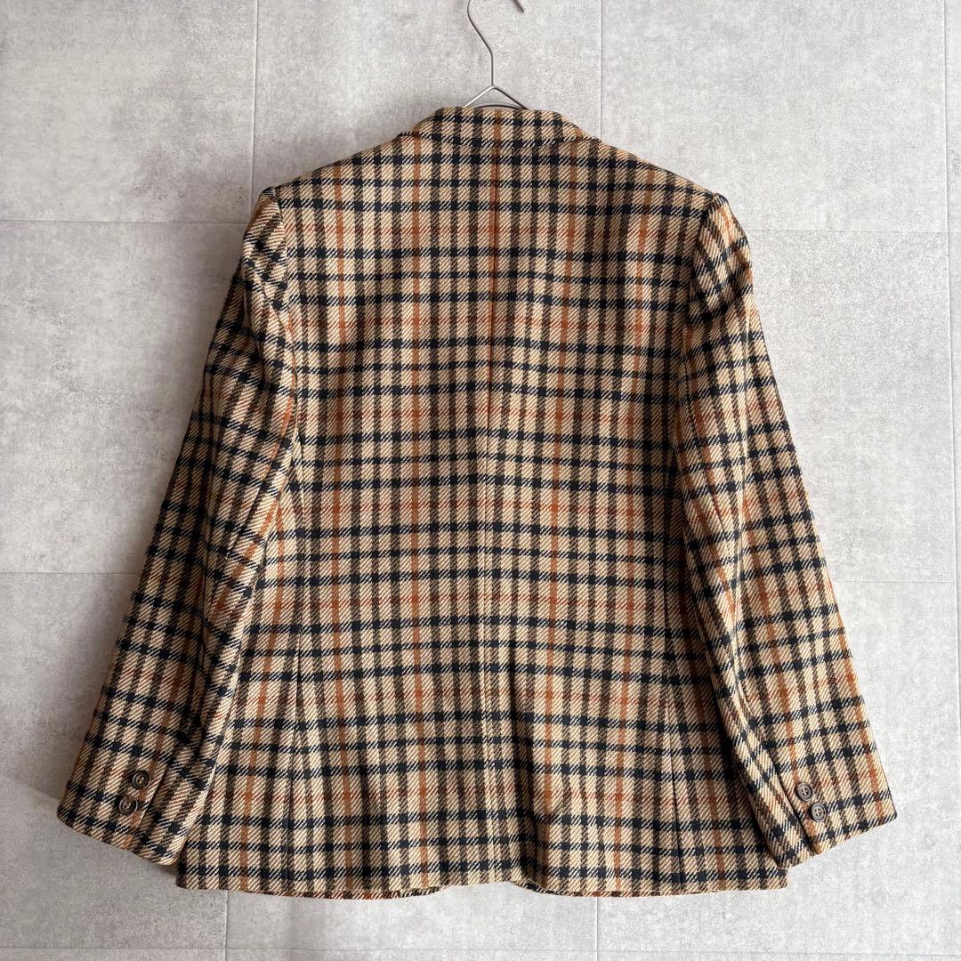 DAKS ダックス 3ピース スカートスーツ ウール セットアップ 9