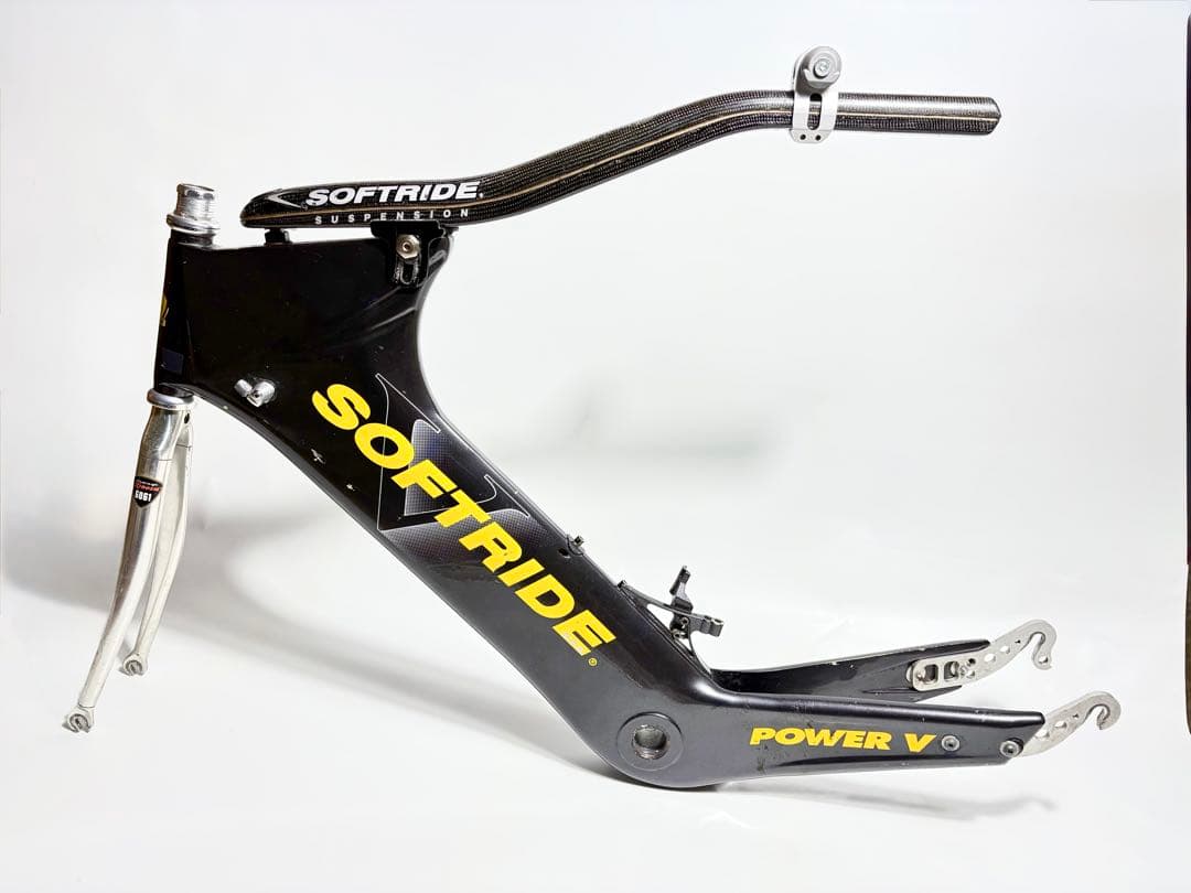 SOFTRIDE POWER V カーボントライアスロンフレーム貴重な700c