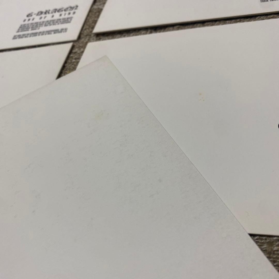 BIGBANG G-DRAGON CD 2012 カレンダーセット　写真詳細追加