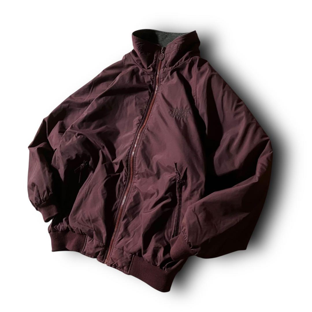 のくぶり様☆90s Colemanウォームアップジャケットナイロンシェル刺繍バー