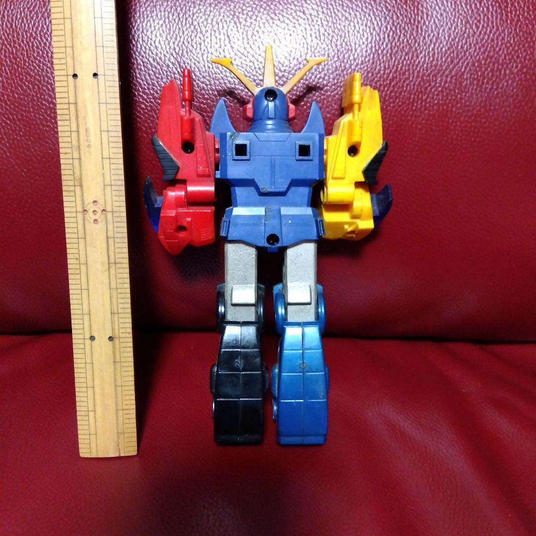 銀河烈風バクシンガー　合金　　４０年前の、ロボットフィギュア