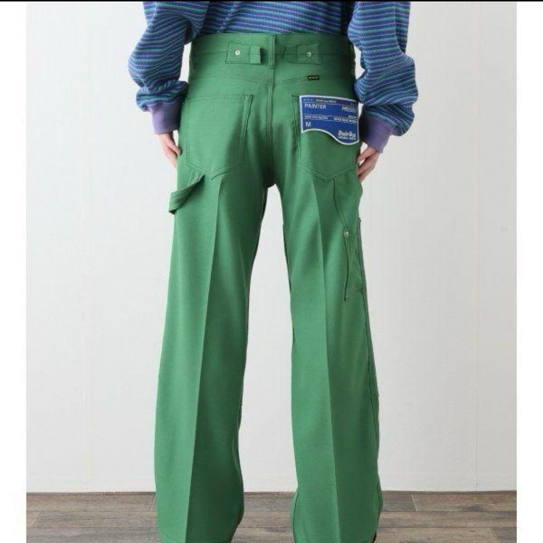 Dairiku ダイリク 22ss パンツ　スタプレ　緑