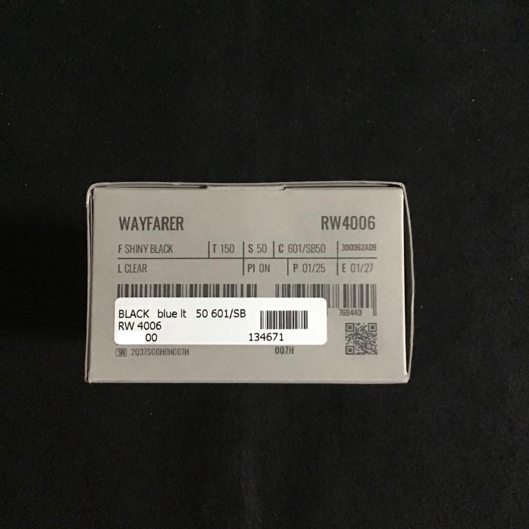 新品 未使用 Ray-Ban  Wayfarer 希少 クリアレンズ M