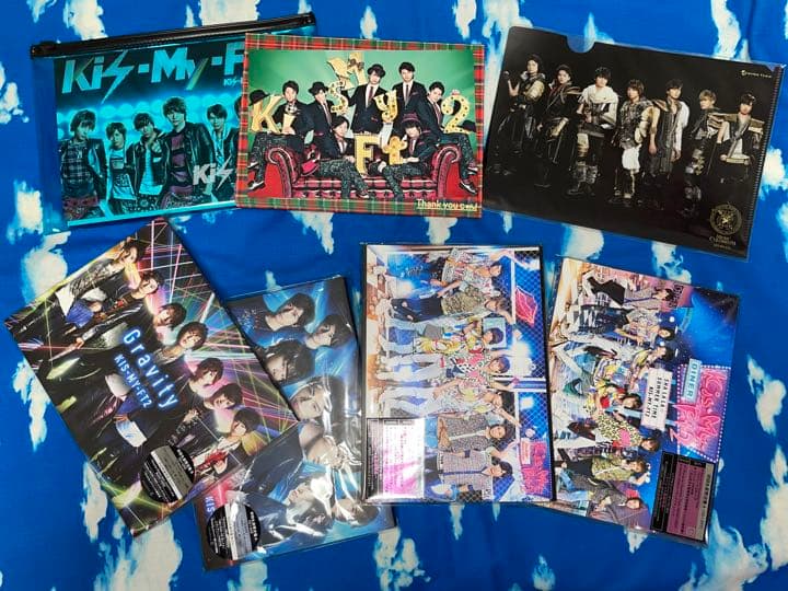 キスマイ CD グッズ 団扇 会報 Kis-My-Ft2 ペンライト