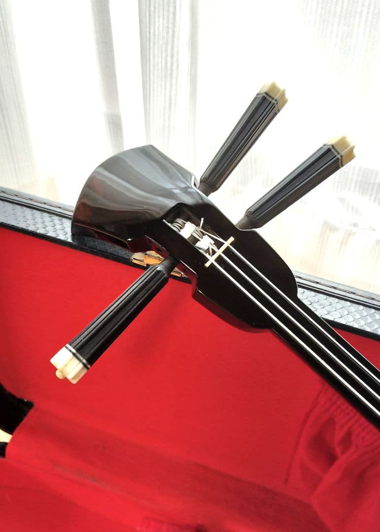 またよし 黒木 三線 チーガの桃原 一枚張り、