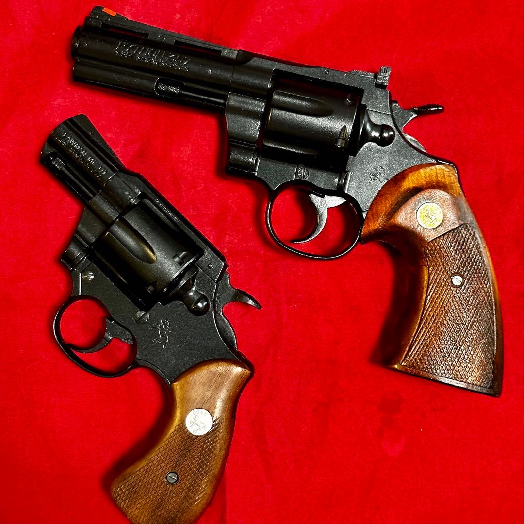 MGC HW コルト パイソン ＆ ローマン MKIII ペイントカスタム