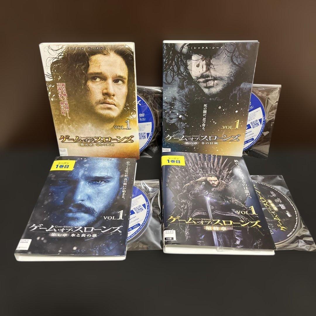 【✨ゲーム・オブ・スローンズ✨第一章〜最終章✨全巻セット✨DVD✨レンタル版✨】