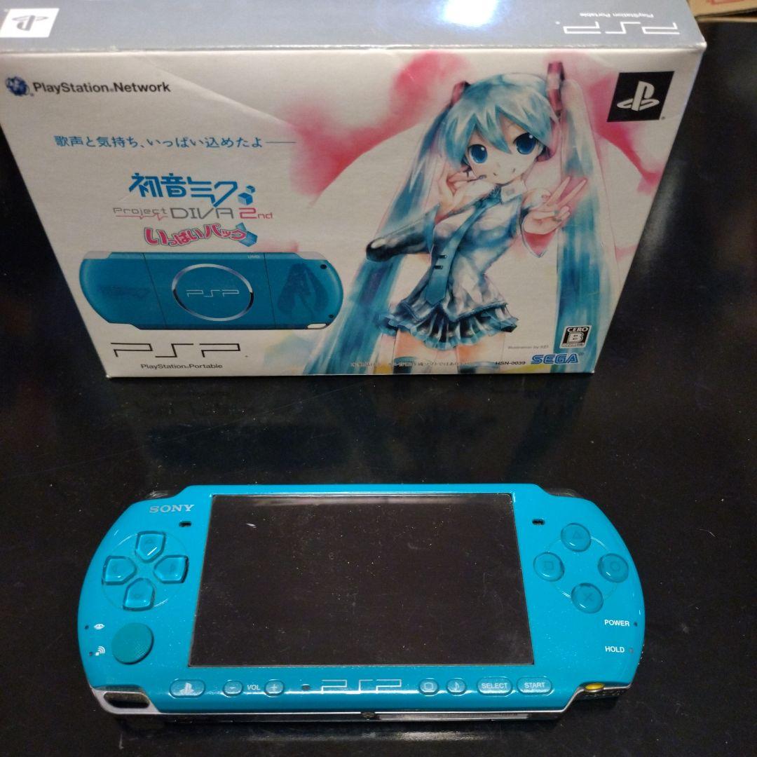 すみすみ様ご売約品‼️ PSP-3000 初音ミクモデル ジャンク品