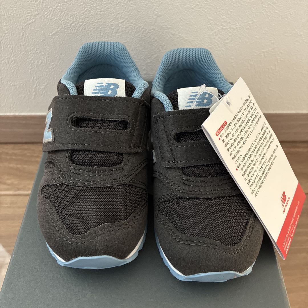 14cm New Balance J373 ブルー&15cm ブラウン　2足