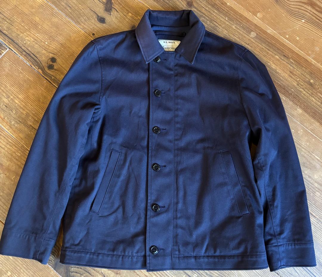昇*色様 【REAL McCOY'S】US Navy Utility Jacke