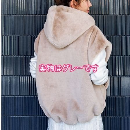 【STORY12月号掲載】新品未使用SECRET TROPHYファーフーディジレ