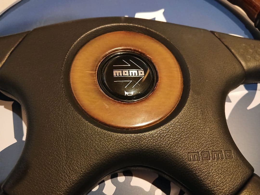 momo ステアリング　オリンピックⅢ　美品当時物